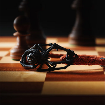 Blackened Spider Rope Bracelet Details 08