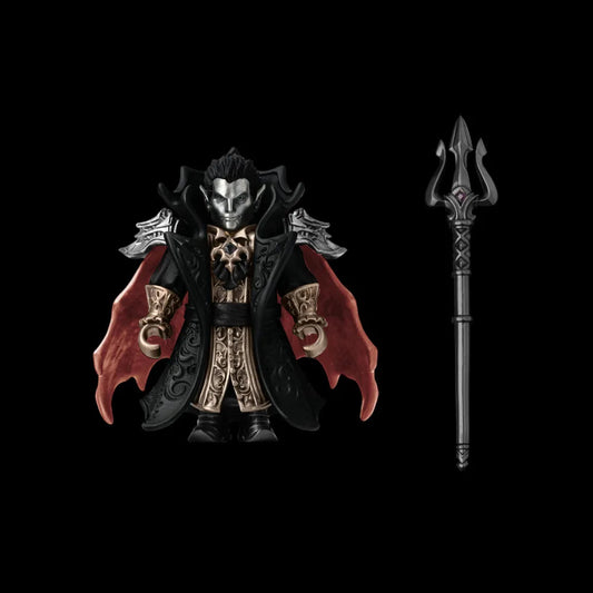 Blackened & White Bronze & Brass & Copper  Crimson Vampire