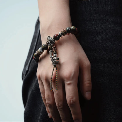 Blood & Gold Gourd Bracelet