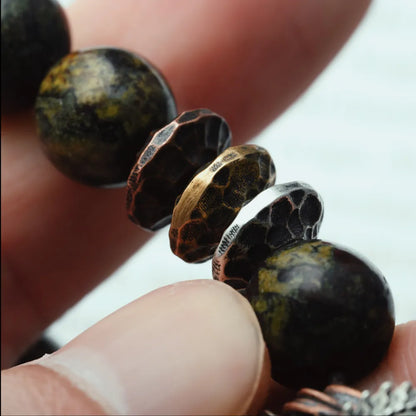 Blood & Gold Gourd Bracelet