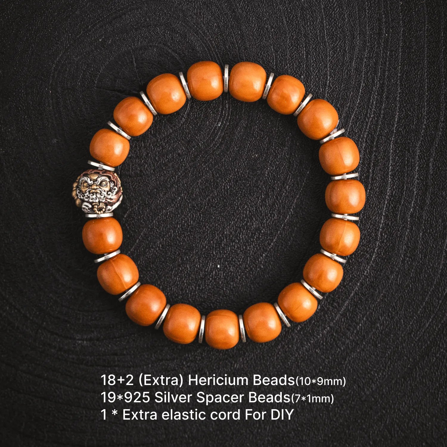 Bodhidharma Bead Bracelet Style Option