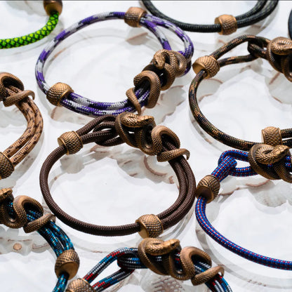 Black Mamba Rope Bracelet