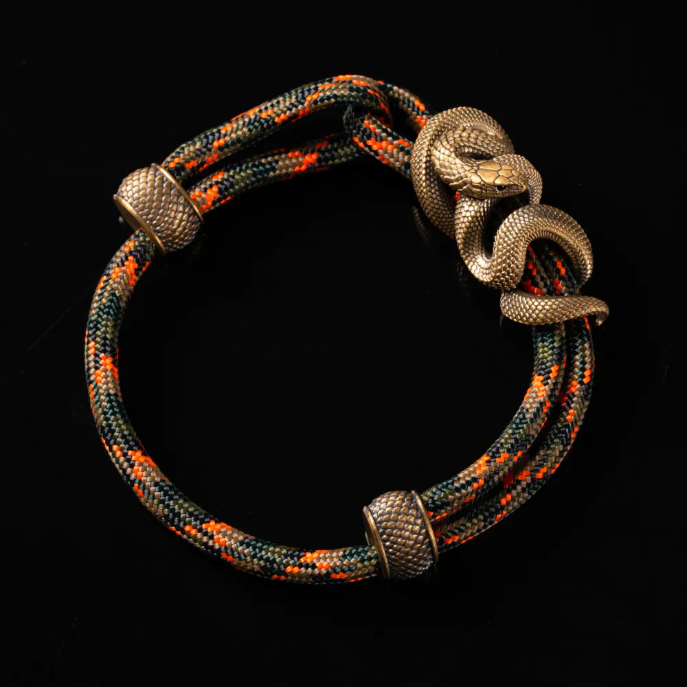 Black Mamba Rope Bracelet