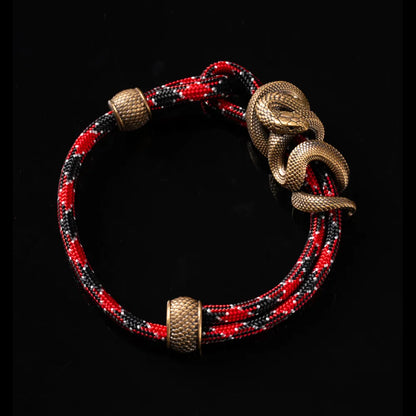 Black Mamba Rope Bracelet