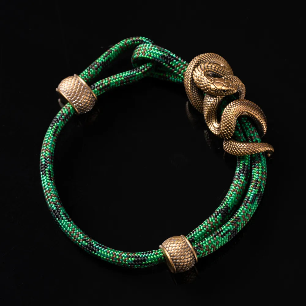 Black Mamba Rope Bracelet