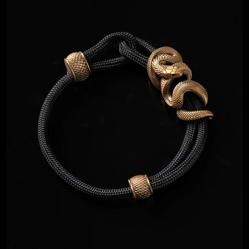 Black Mamba Rope Bracelet
