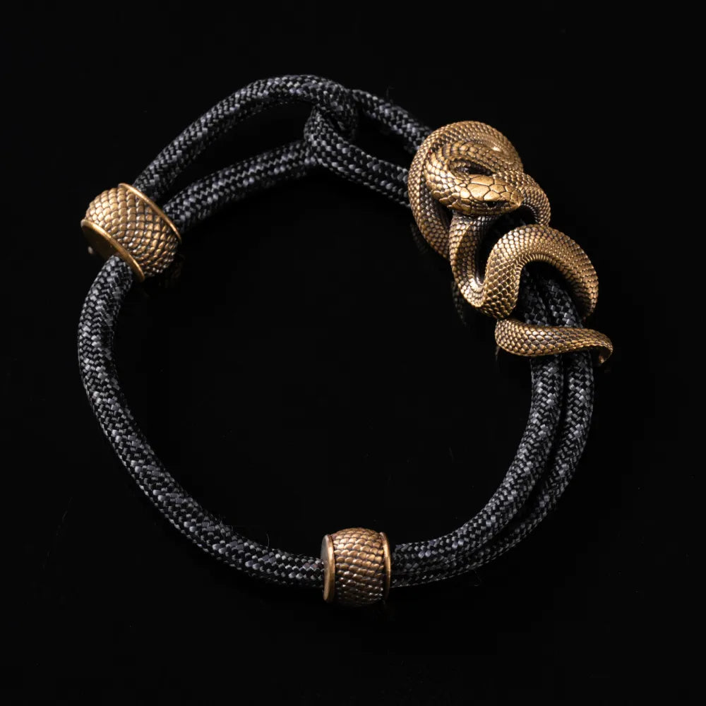 Black Mamba Rope Bracelet