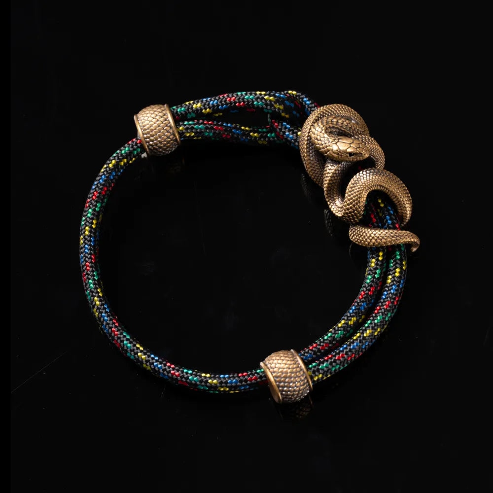 Black Mamba Rope Bracelet
