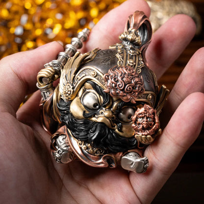 Zhao Gongming mixed-metal figurine — gallery view 8