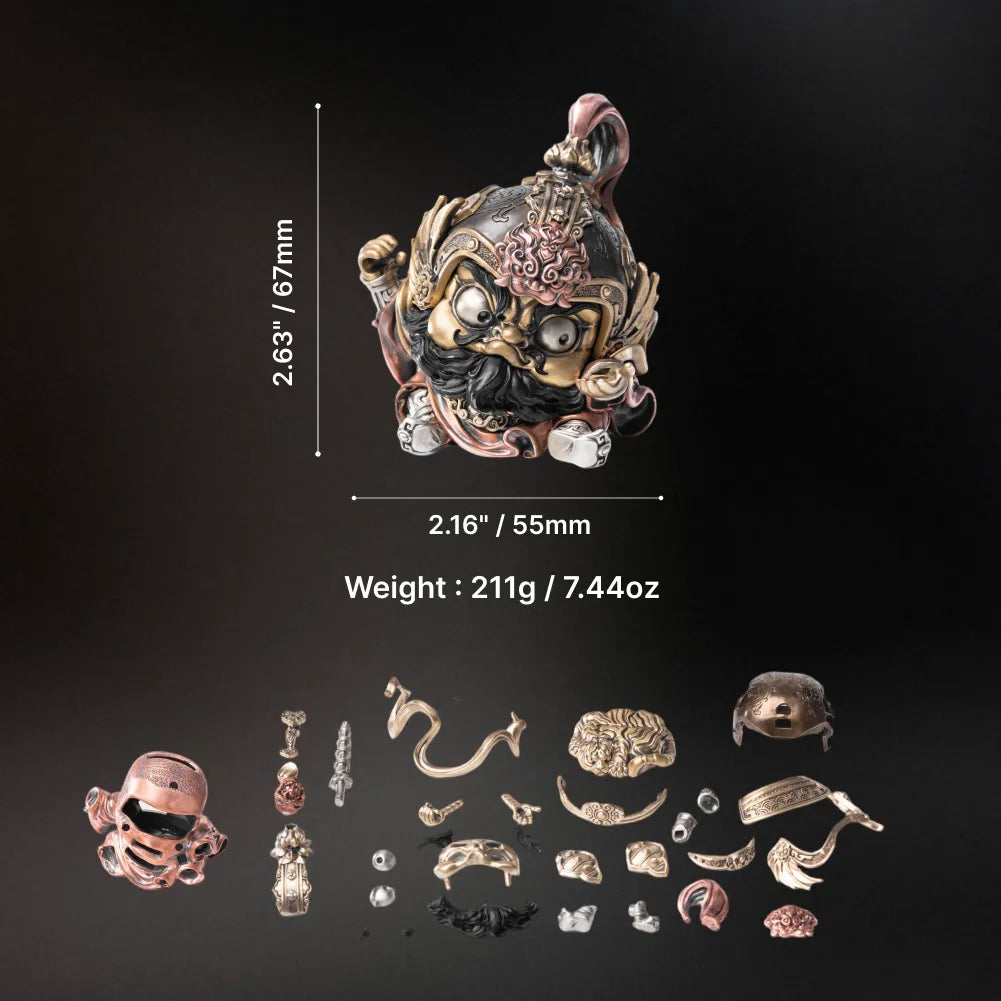 Zhao Gongming mixed-metal figurine — gallery view 9