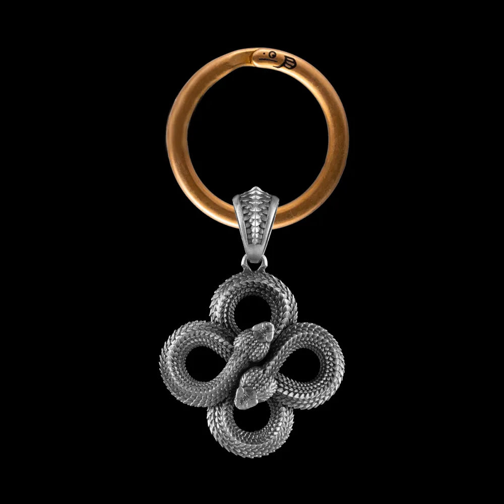 Double Snake Pendant