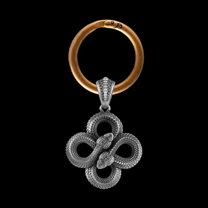 Double Snake Pendant