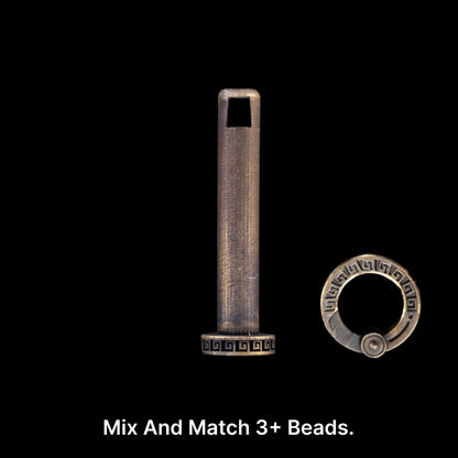 Brass Mayan Totem Pendant Option11