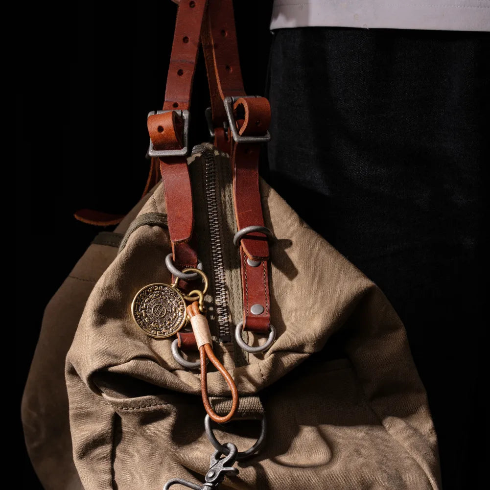 Brass Nine Palaces Bagua Talisman Pendant Details 04