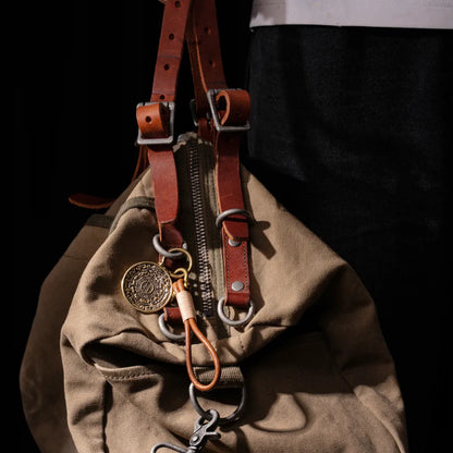 Brass Nine Palaces Bagua Talisman Pendant Details 04