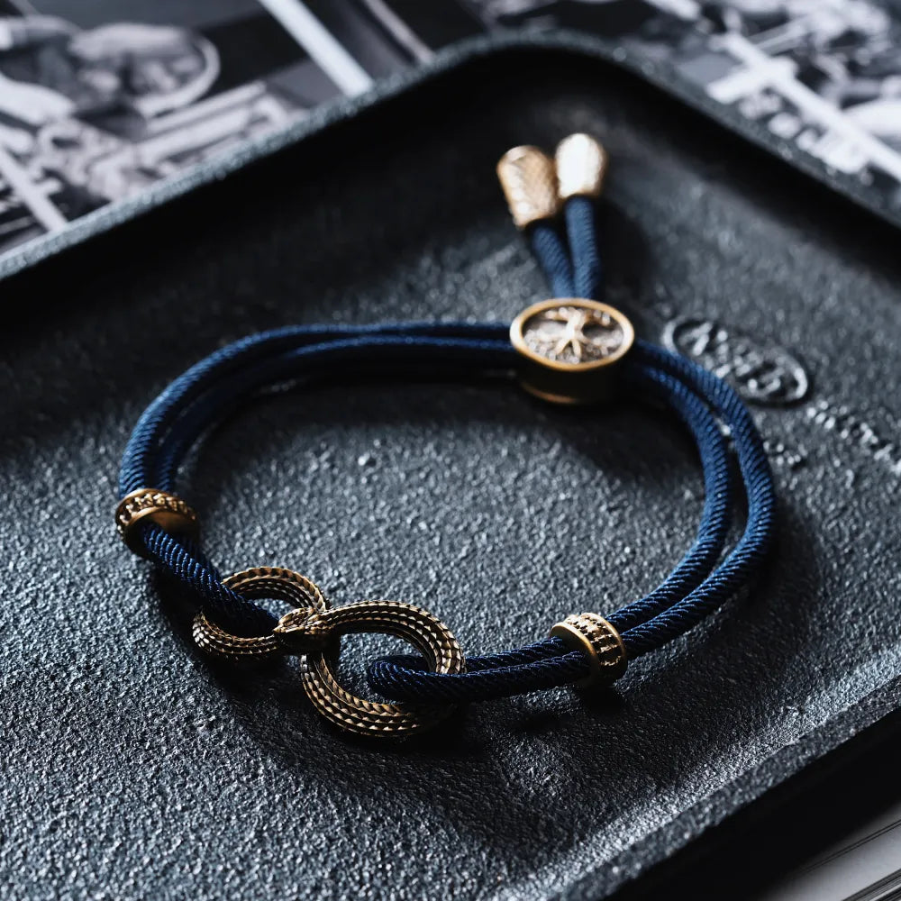 Ouroboros Rope Bracelet