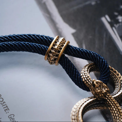 Ouroboros Rope Bracelet