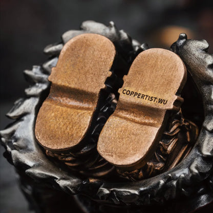 Bronze With White Bronze With Copper Viking Raider Details 11