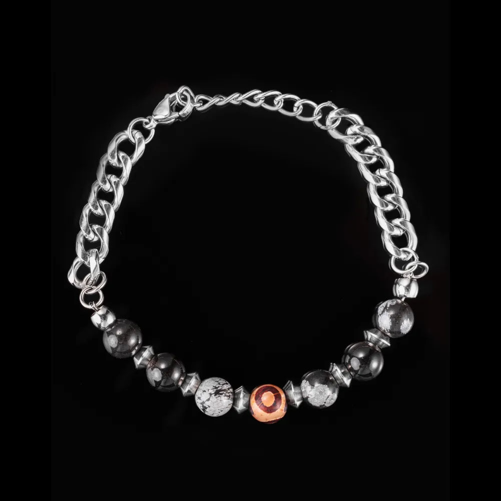 Chaos Stone Link Bracelet Details 01