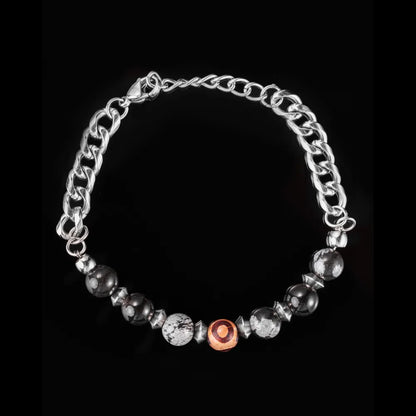 Chaos Stone Link Bracelet Details 01