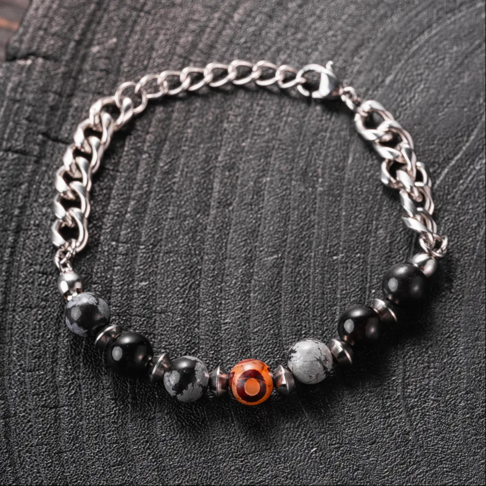 Chaos Stone Link Bracelet Details 02