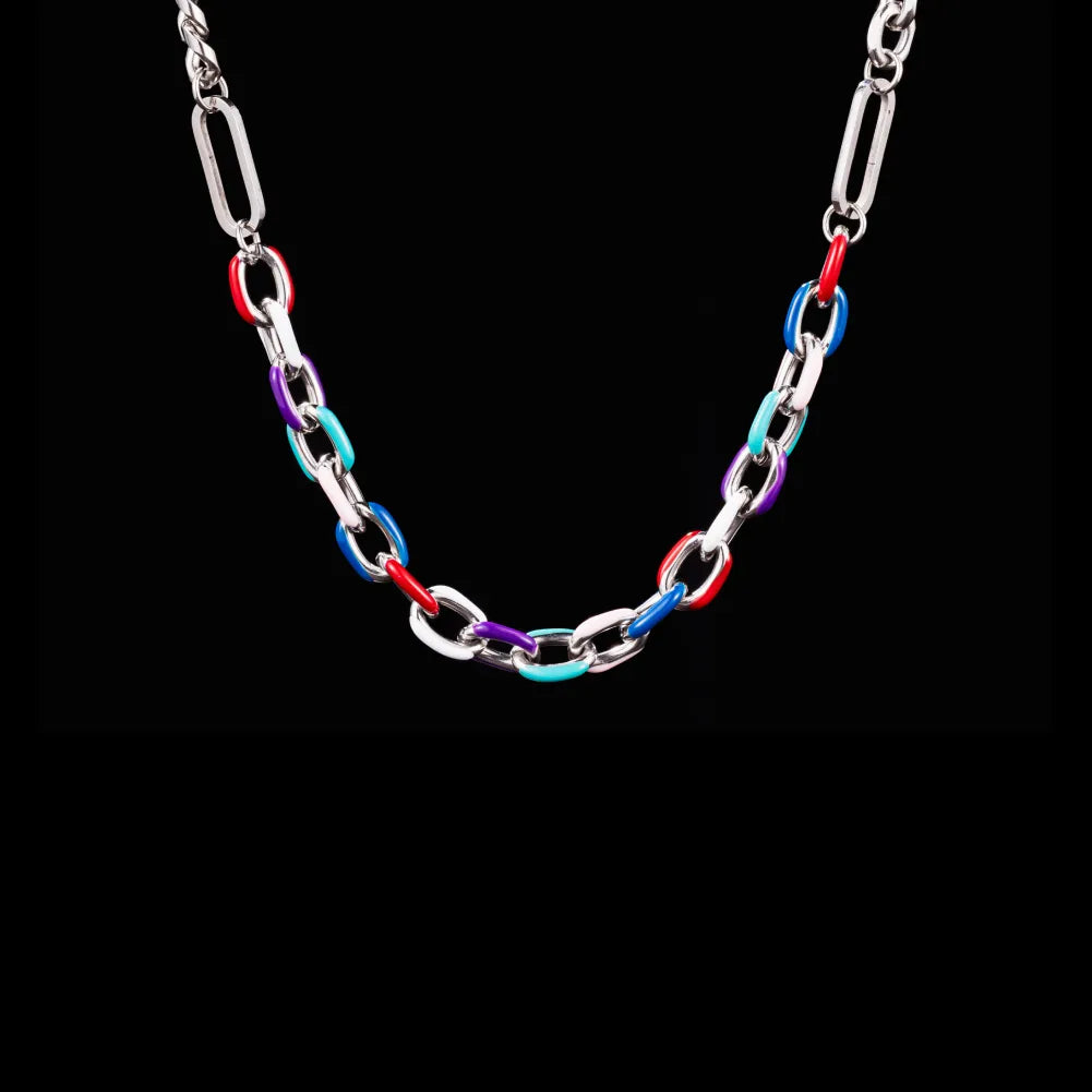 Chunky Chain Hip Hop Chain Necklace Details 01