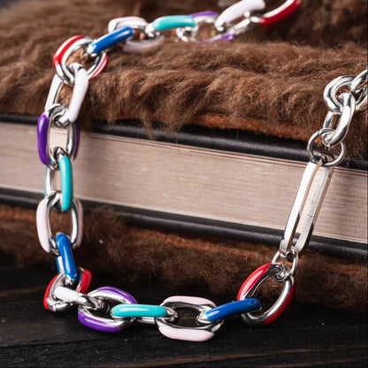 Chunky Chain Hip Hop Chain Necklace Details 04