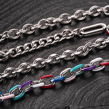 Chunky Chain Hip Hop Chain Necklace Details 05