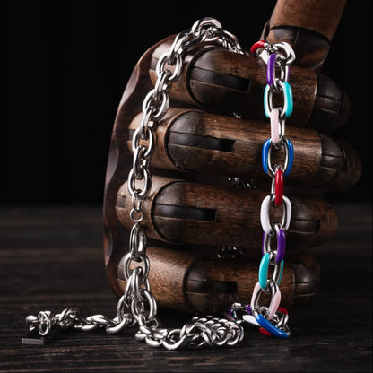 Chunky Chain Hip Hop Chain Necklace Details 06