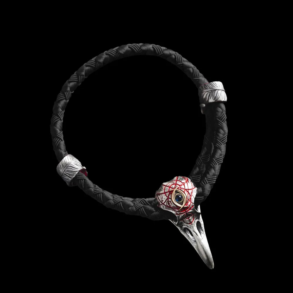 Three-Eyed Raven Rope Bracelet