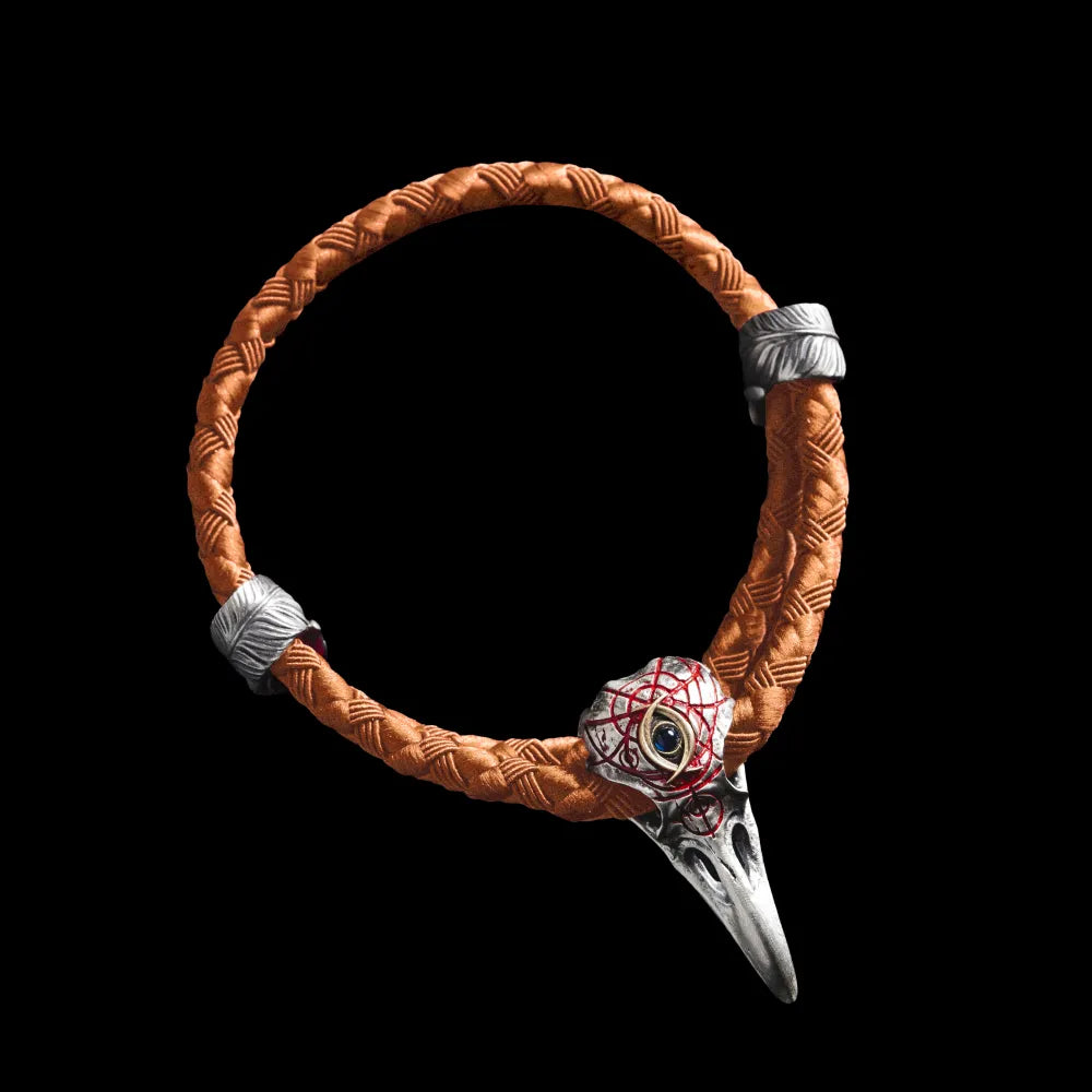 Three-Eyed Raven Rope Bracelet