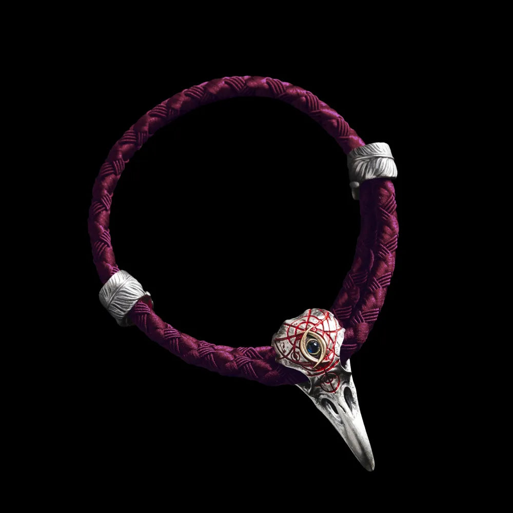 Three-Eyed Raven Rope Bracelet