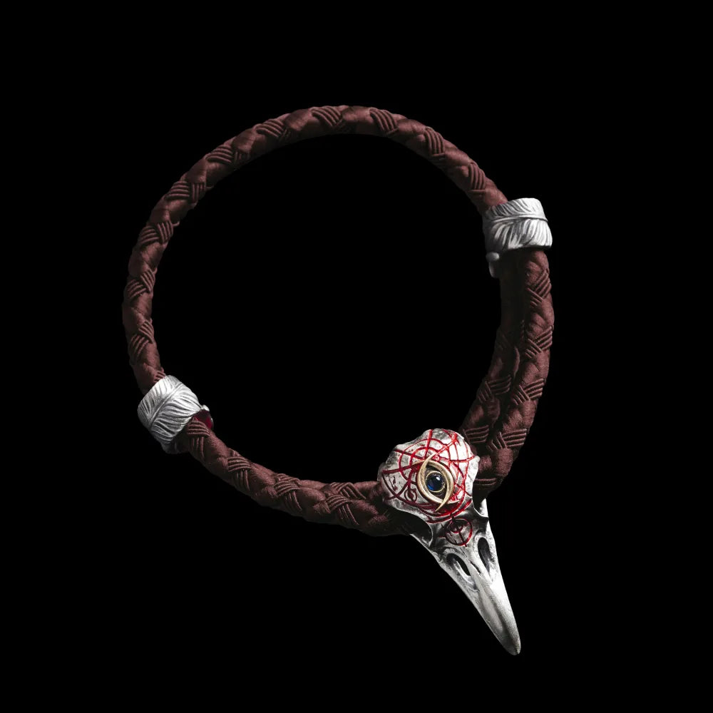 Three-Eyed Raven Rope Bracelet