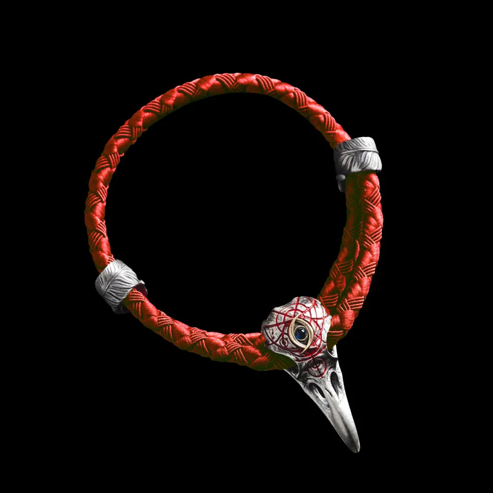 Three-Eyed Raven Rope Bracelet