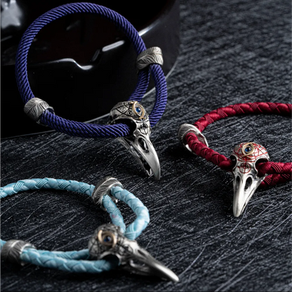 Three-Eyed Raven Rope Bracelet