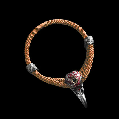 Three-Eyed Raven Rope Bracelet