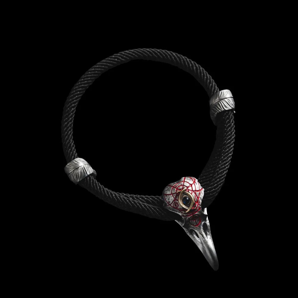 Three-Eyed Raven Rope Bracelet