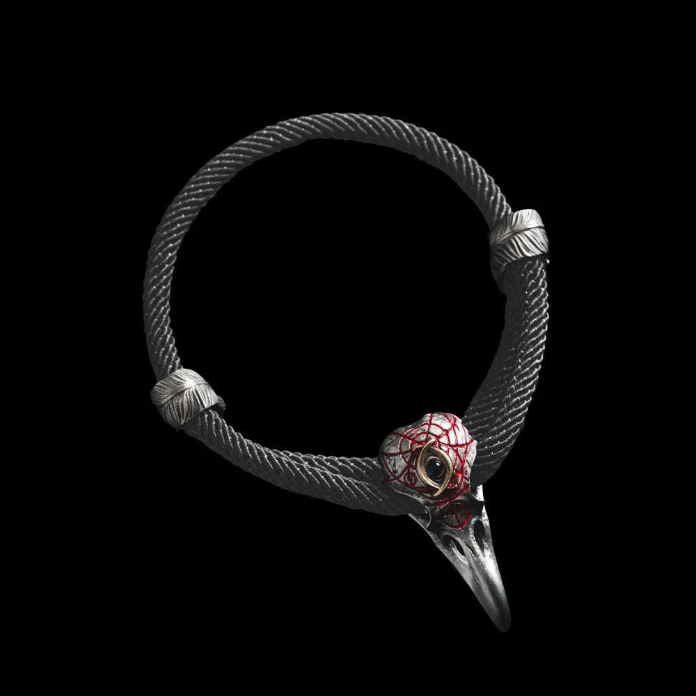 Three-Eyed Raven Rope Bracelet