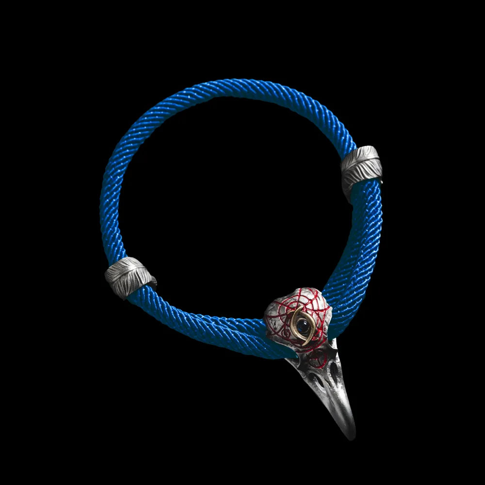 Three-Eyed Raven Rope Bracelet