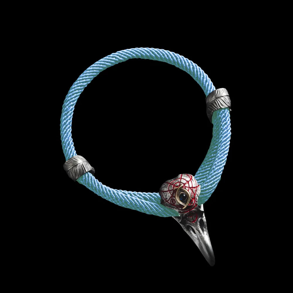 Three-Eyed Raven Rope Bracelet