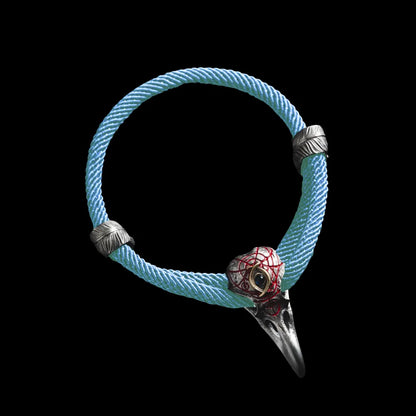 Three-Eyed Raven Rope Bracelet