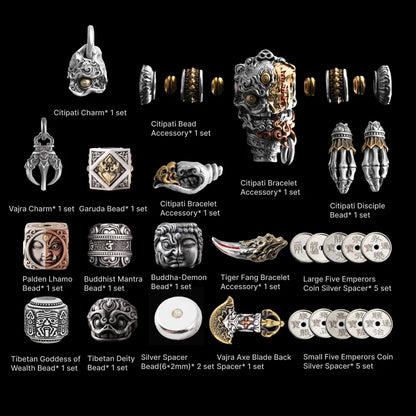 Citipati Three Way Bead Option Details 08