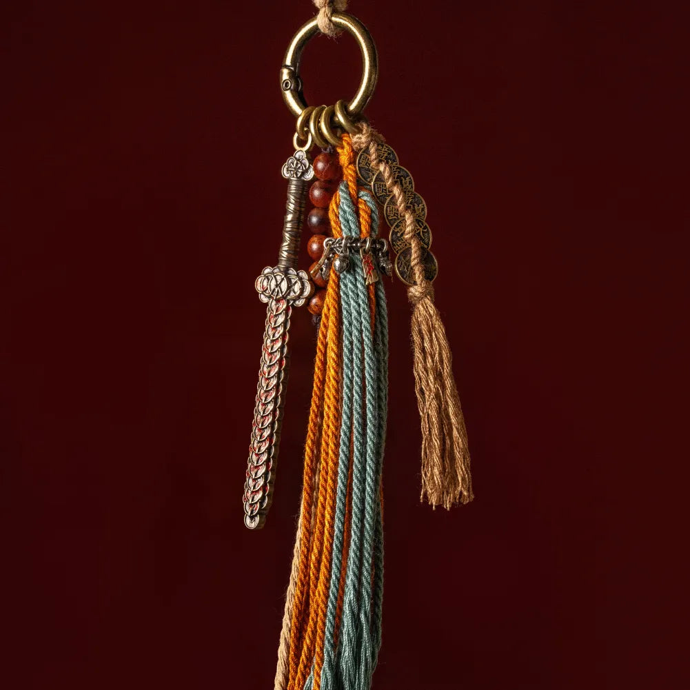 Coin Sword Relic Keychain