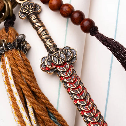 Coin Sword Relic Keychain
