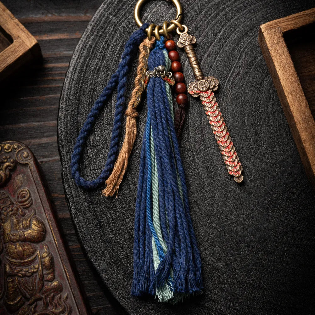 Coin Sword Relic Keychain