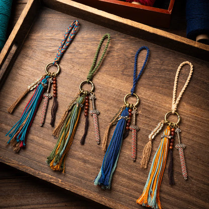 Coin Sword Relic Keychain