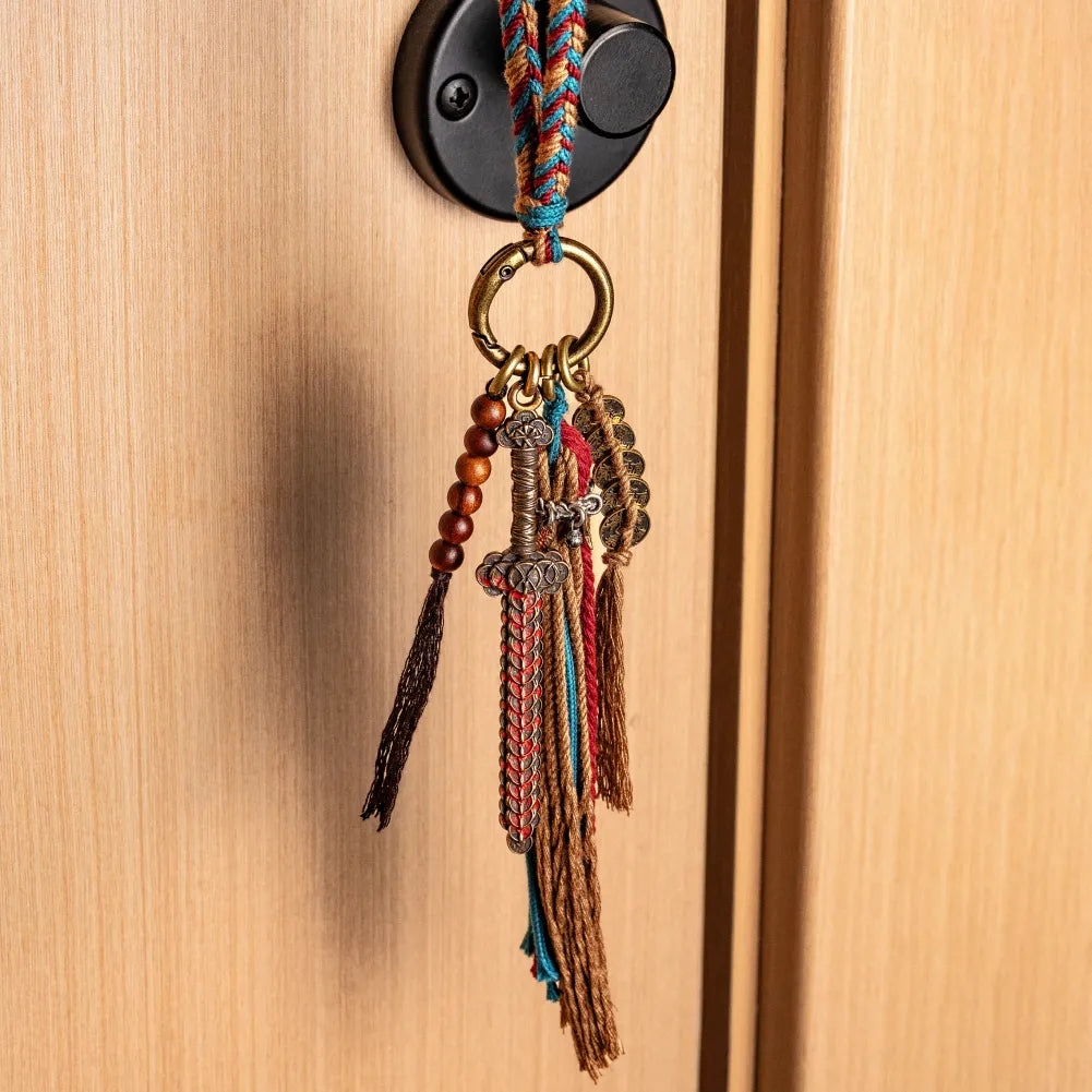 Coin Sword Relic Keychain