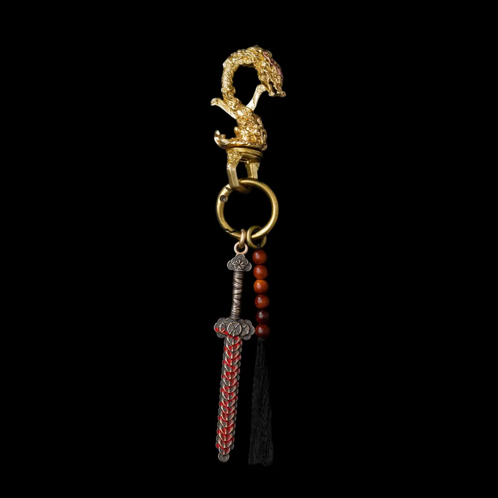 Coin Sword Relic Keychain