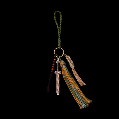 Coin Sword Relic Keychain