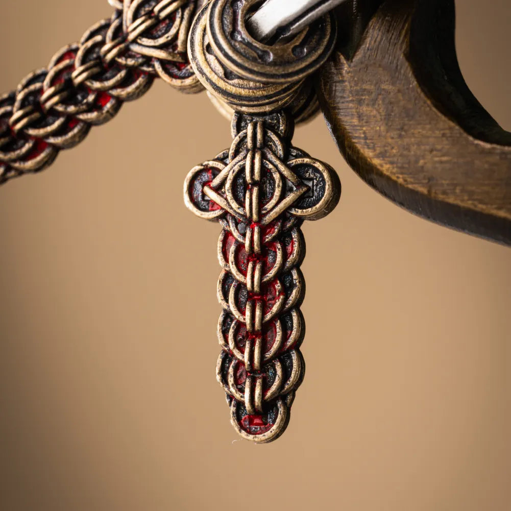 Coin Sword Talisman Earrings